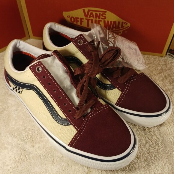 Vans Men's 6.5/Women's 8 Old Skool Popcush Mauve Wine VN0A5FCBALO - Picture 3 of 12